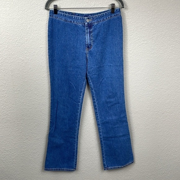 Vintage Bongo by Gene Montesano Bareback Bootcut Jeans Blue Denim Sz 9 - Picture 2 of 13